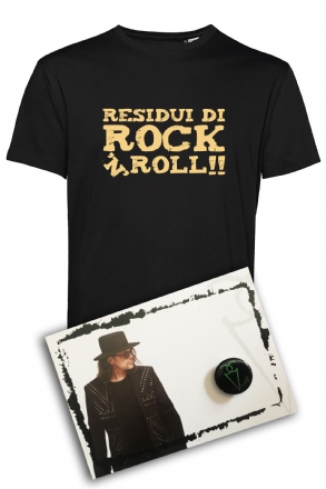 T-shirt  Residui di R 'n' R ecru' + cartolina e pins