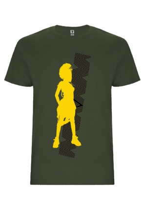 t-shirt verde Silhouette