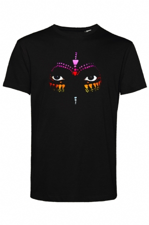 t-shirt nera Africa