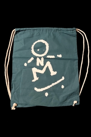 Sacca in cotone logo Omini