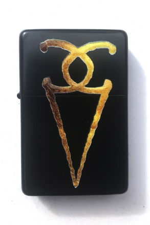 Accendino tipo Zippo Logo Gianluca Grignani