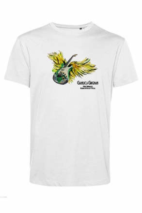T-shirt bianca Chitarra Ali