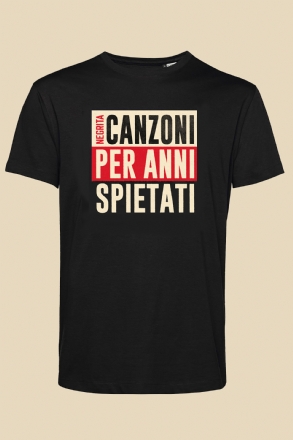 T-shirt nera Anni Spietati