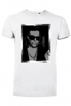 T-shirt bianca Grignani Pop Art