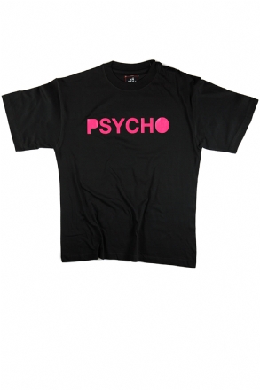 T-shirt nera Psycodelice