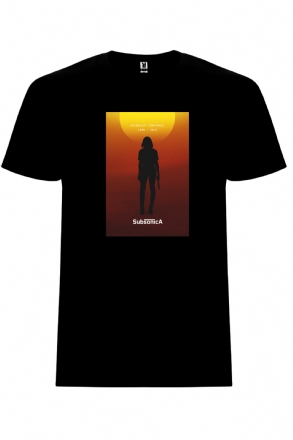 t-shirt nera cover microchip temporale