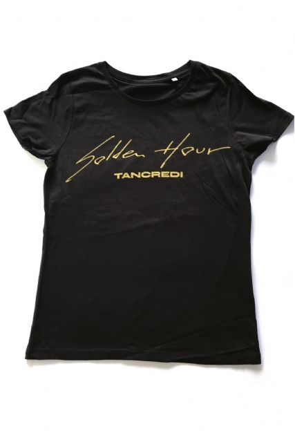 T-shirt nera Tancredi - 1