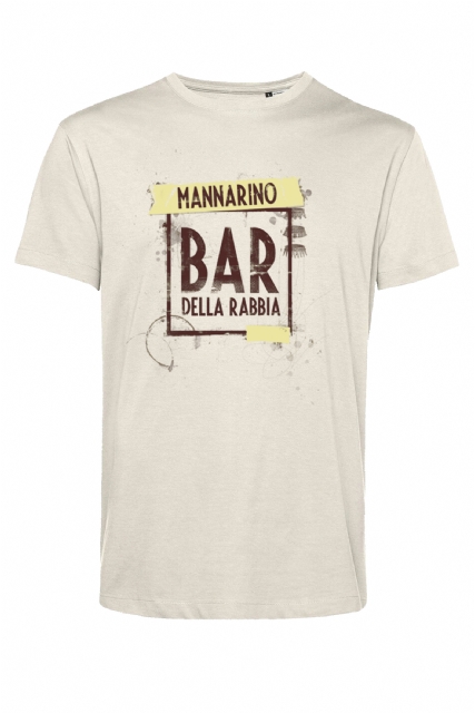 t-shirt natural Bar della Rabbia - 1