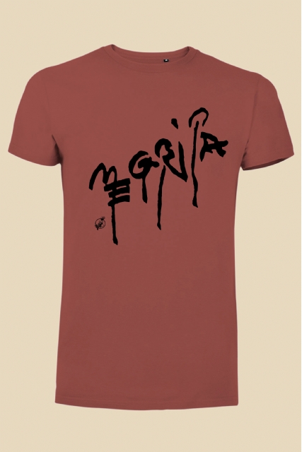 T-shirt ruggine Negrita scritta - 1