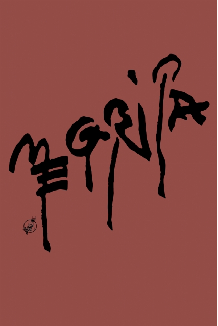 T-shirt ruggine Negrita scritta - 2