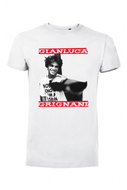 T-shirt bianca I am - 1