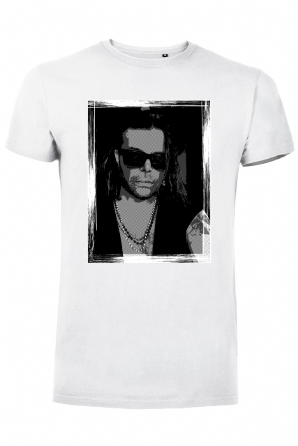 T-shirt bianca Grignani Pop Art - 1