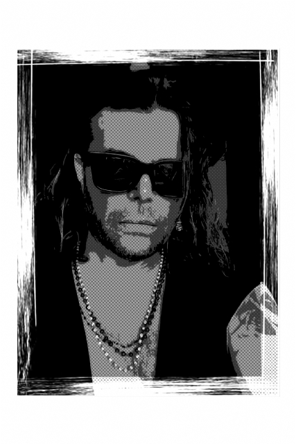 T-shirt bianca Grignani Pop Art - 2