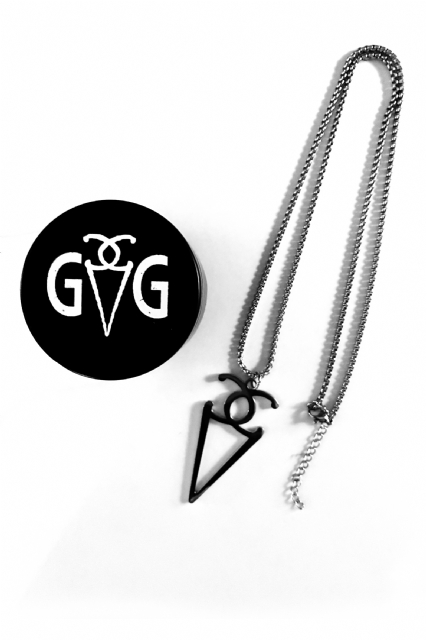 Collana con Ciondolo Logo Gianluca Grignani - 1